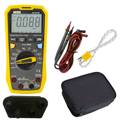 Multimètre numérique TRMS IMESURE IM-9916B 6000 pts 1000V – composant du KIT-EPI-ELEC-1