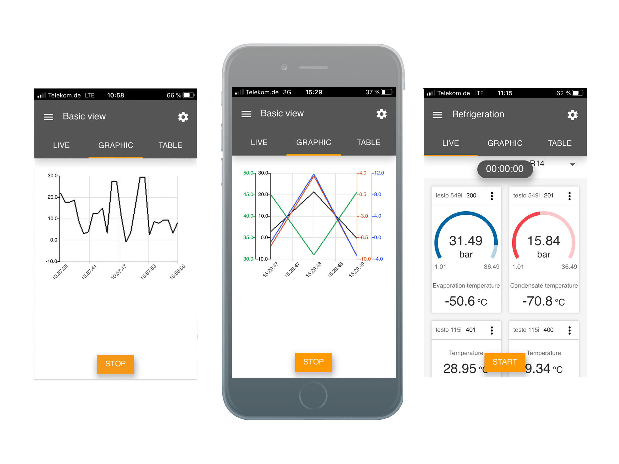 Testo smart probe App