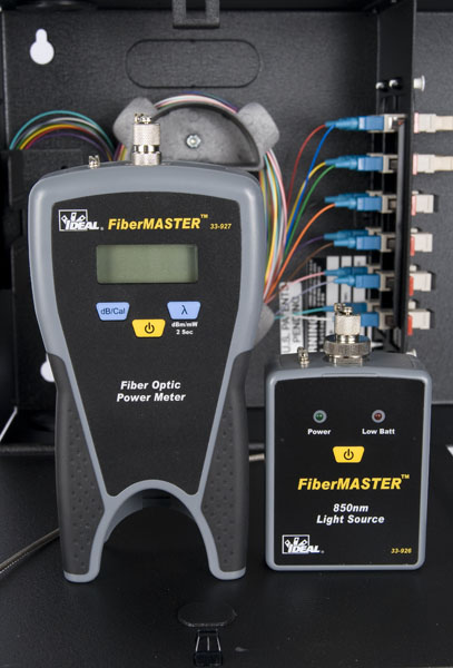 Photomètre fibre optique/testeur du signal sur pto et pm/ D1D2D3